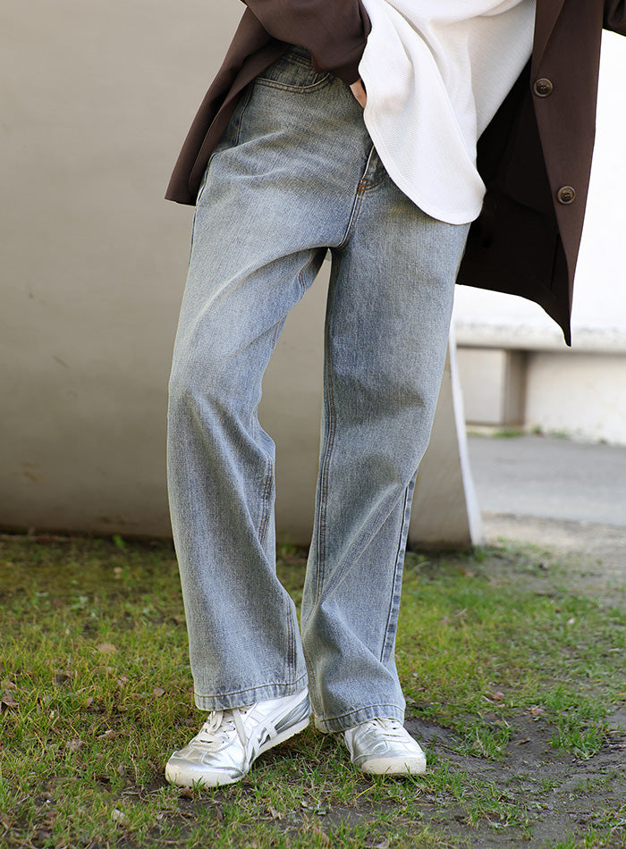 ハイウエストストレートデニムパンツ – SELECT MOCA