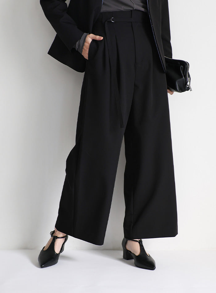 ベルト付ハイウエストワイドパンツ【SALE】 – SELECT MOCA