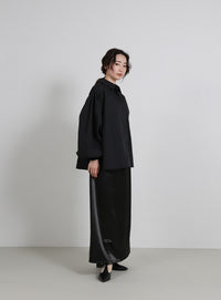【Et】Gathered Volume Sleeve Shirt