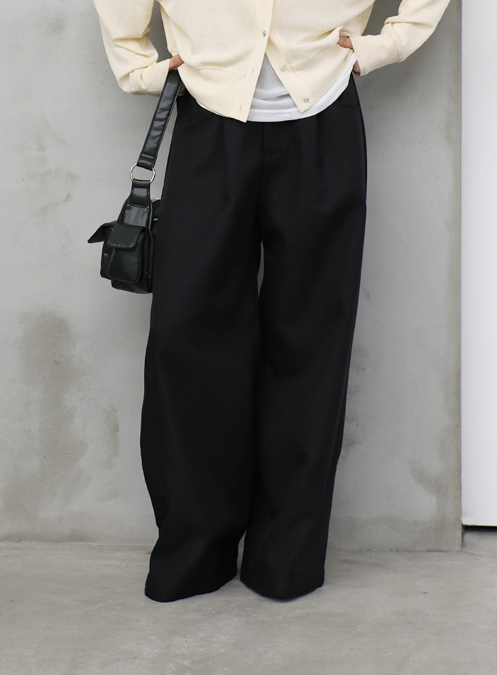 もか ルーズシルエットディープタックパンツ – SELECT MOCA