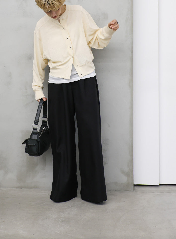 ルーズシルエットディープタックパンツ – SELECT MOCA