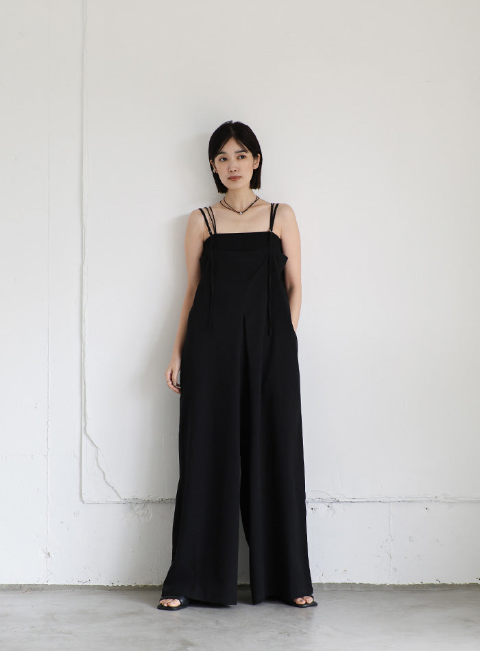 Et】タックワイドサロペット – SELECT MOCA