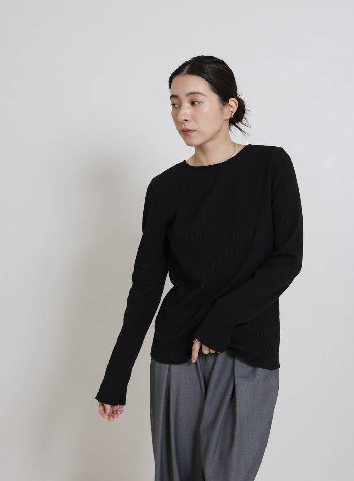 2WAYボタンデザインリブトップス – SELECT MOCA 2WAYボタンデザインリブトップス – SELECT MOCA
