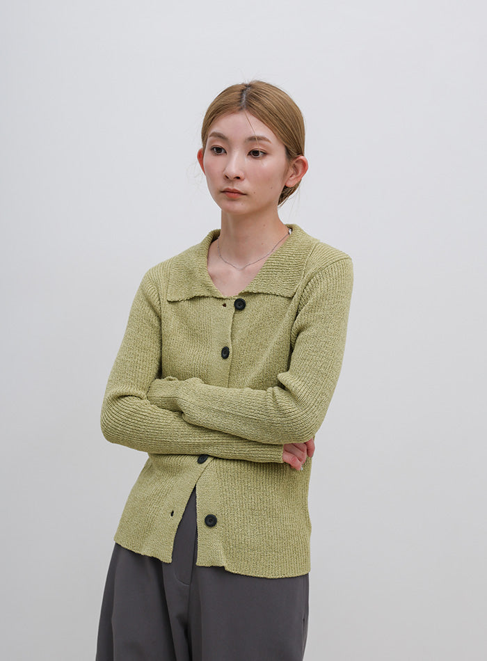 ニット　カーディガン　シモーネロシャ　セシリーバンセン　ブラミンク　dosa OUTLET】Roxy SUNDAZE SWEATER WASHED コットン100% カーディガン 丈短め
