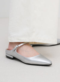 メリージェーンフラットサンダル