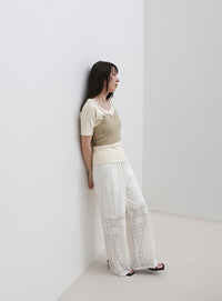 キャミニットビスチェ