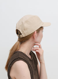 ストラップ付き撥水2WAYキャップ