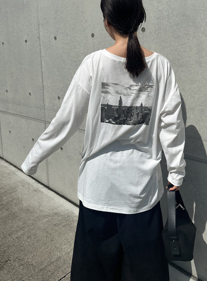 アソートバックプリントロングTシャツ【by SON】