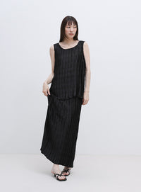 ノースリーブクリンクルセットアップ