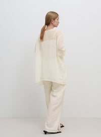 2WAYシフォンブラウス