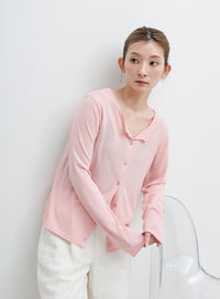 【UV CUT】クールタッチシアーカーディガン