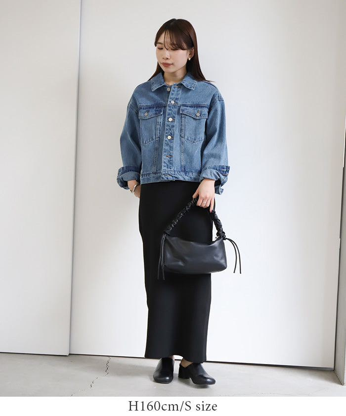 【サイズ展開あり】ビッグシルエットデニムジャケット