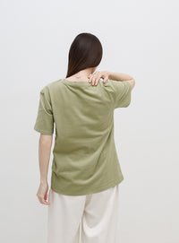 【サイズ展開あり】フロントロゴプリントTシャツ
