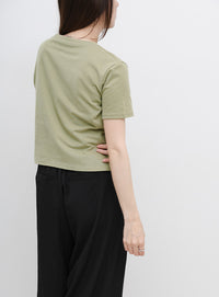 【サイズ展開あり】フロントロゴプリントTシャツ