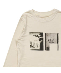 グラフィックプリントロングTシャツ