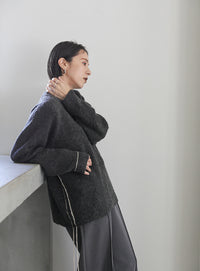 ステッチングドロープニット【official限定】【SALE】