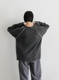 ステッチングドロープニット【official限定】【SALE】