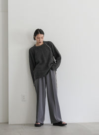 ステッチングドロープニット【official限定】【SALE】