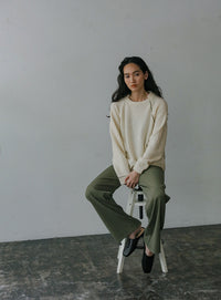 ステッチングドロープニット【official限定】【SALE】