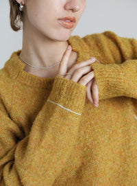 ステッチングドロープニット【official限定】【SALE】