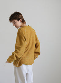 ステッチングドロープニット【official限定】【SALE】