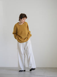 ステッチングドロープニット【official限定】【SALE】