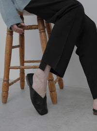 サイドスリットストレートパンツ