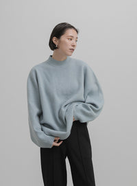 サイドスリットストレートパンツ