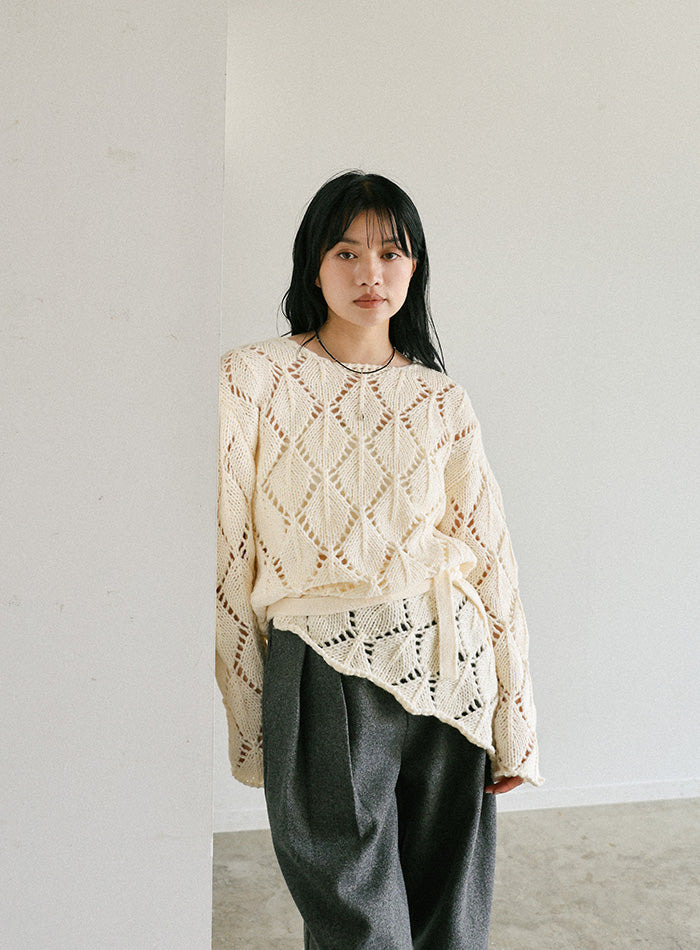 透かし編みラップレイヤードスカート【SALE】 – SELECT MOCA