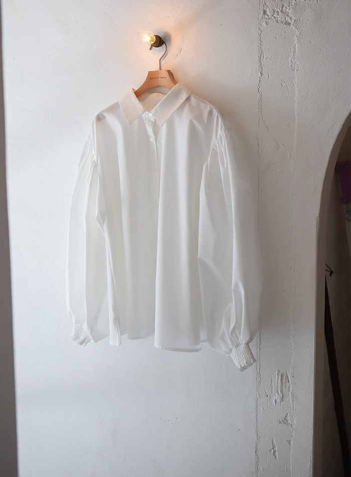 Et】ギャザーボリュームスリーブシャツ【SALE】 – SELECT MOCA