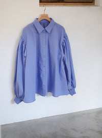 【Et】ギャザーボリュームスリーブシャツ【SALE】