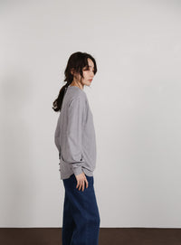 【Et】2way Button Design Knit