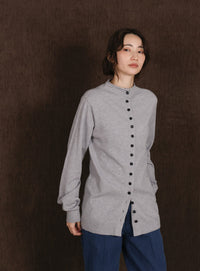 【Et】2way Button Design Knit