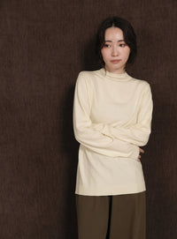 【Et】2way Button Design Knit