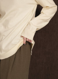 【Et】2way Button Design Knit