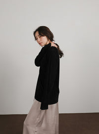 【Et】Sheer Velour Tops