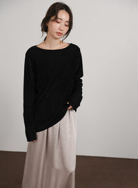 【Et】Sheer Velour Tops