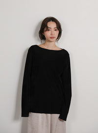 【Et】Sheer Velour Tops