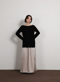【Et】Sheer Velour Tops
