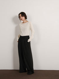 【Et】Sheer Velour Tops