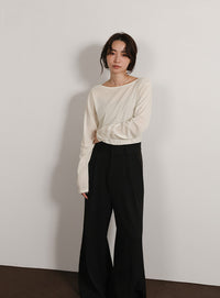 【Et】Sheer Velour Tops