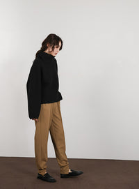 【Et】Long Turtleneck Knit