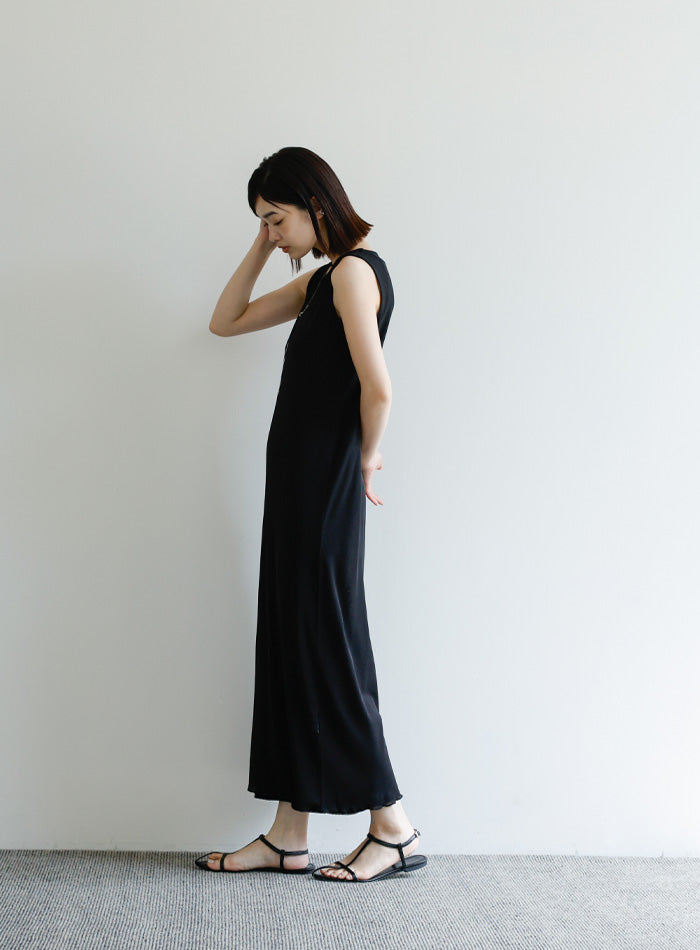 【Et】シアーカットソーノースリーブワンピース【SALE】
