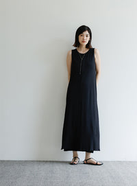 【Et】シアーカットソーノースリーブワンピース【SALE】