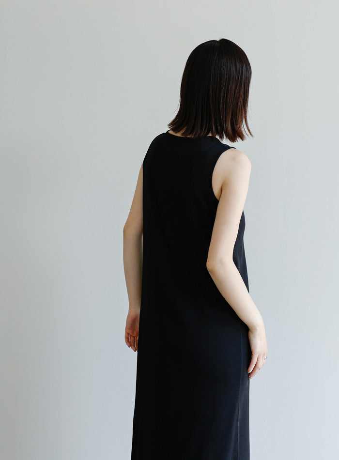 【Et】シアーカットソーノースリーブワンピース【SALE】