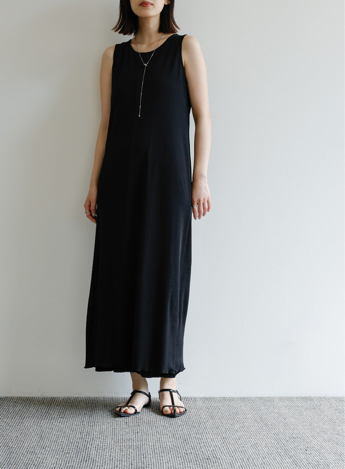 【Et】シアーカットソーノースリーブワンピース【SALE】