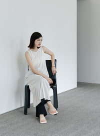 【Et】シアーカットソーノースリーブワンピース【SALE】