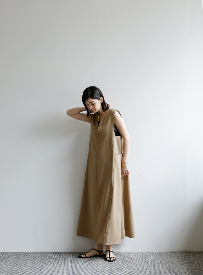 Et】Key Neck Long One-piece – SELECT MOCA