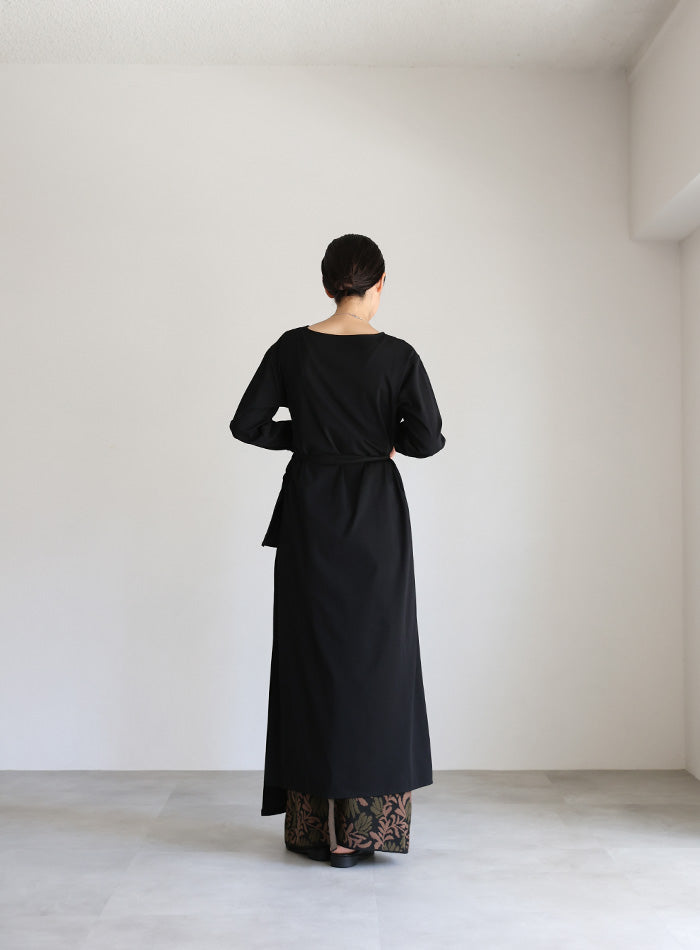Et】Side Slit Wrap One-piece – SELECT MOCA