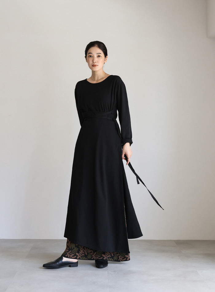 Et】Side Slit Wrap One-piece – SELECT MOCA